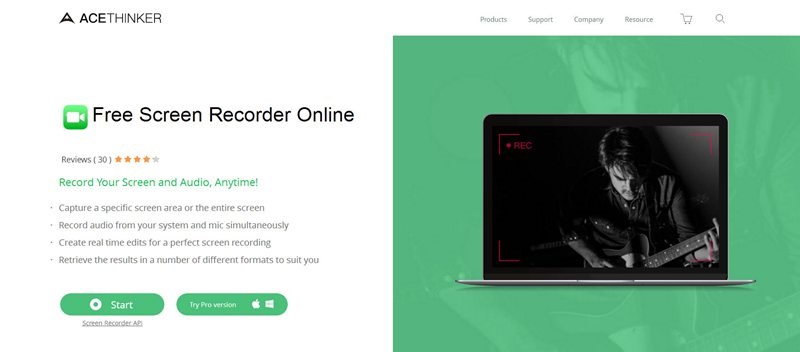 free screen recorder online